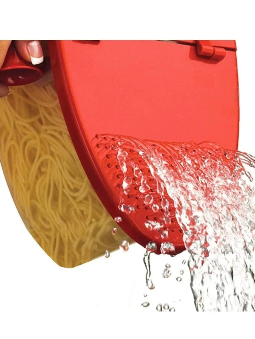 Microwave Pasta Boat - Red | Microwave Pasta Cooker